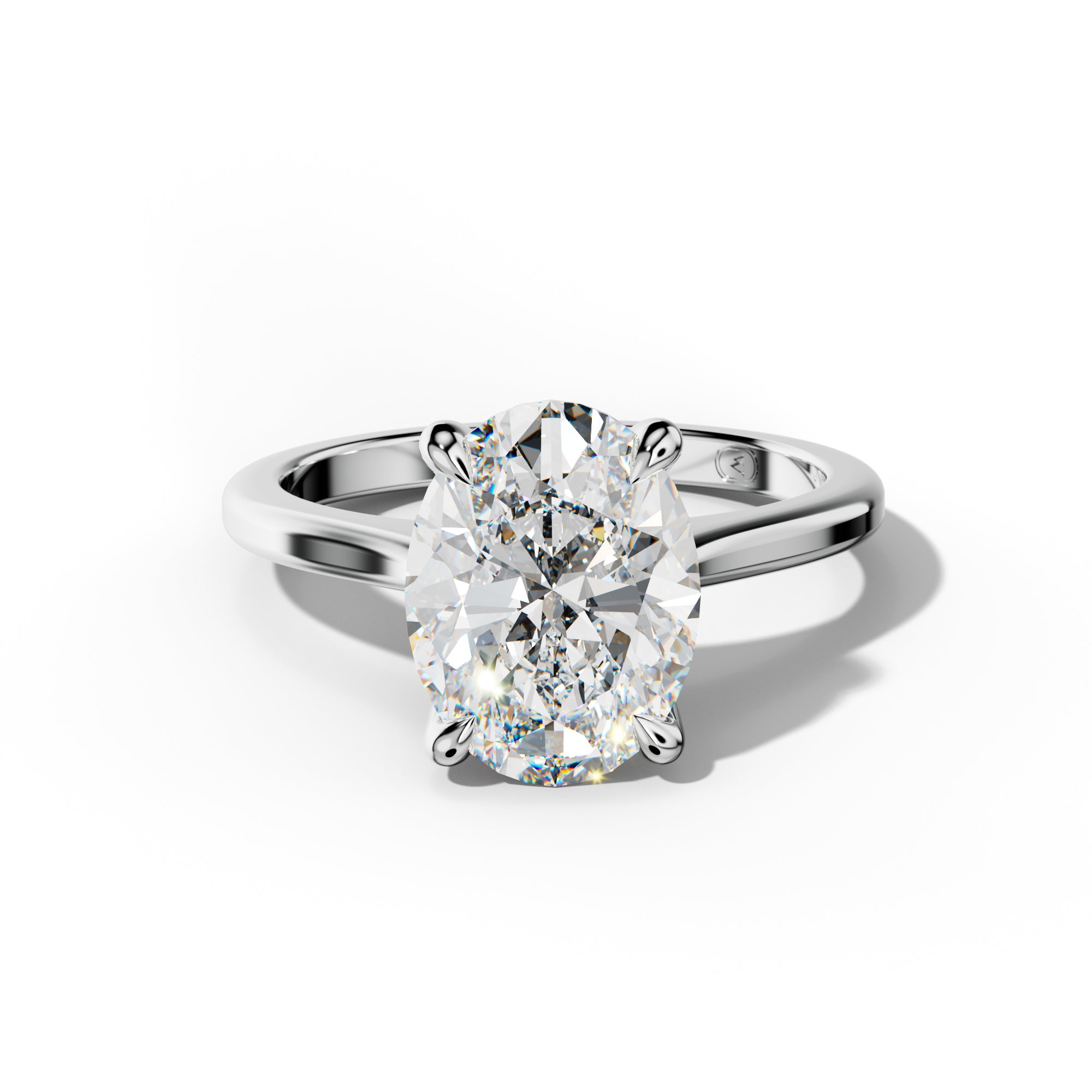 Madeline Oval Diamond Engagement Ring